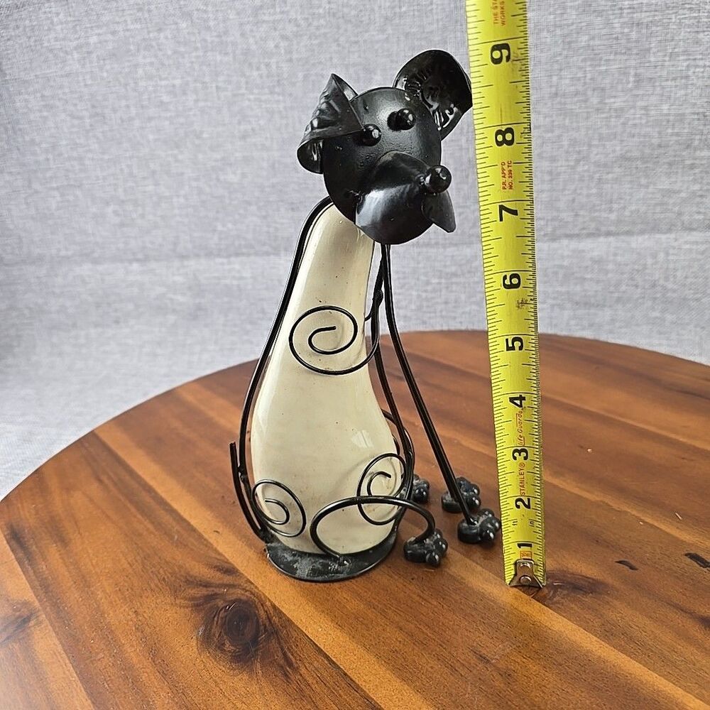 Black Dog Metal And porcelain body With‎ Bobbing Head Action - Picture 11 of 11